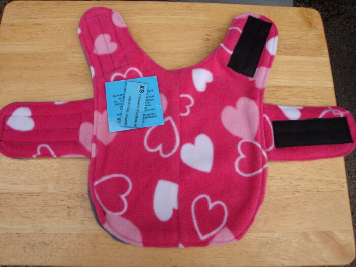 Pink Heart-Large Dogs